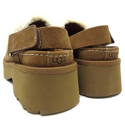 【中古】アグ UGG エスミー クロッグ Esmee Clog サンダル サボ チェスナット 1173331 新品同様 レディース_3