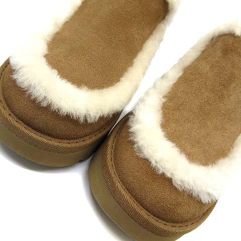 【中古】アグ UGG エスミー クロッグ Esmee Clog サンダル サボ チェスナット 1173331 新品同様 レディース_4