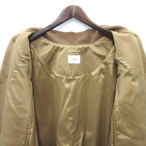 【中古】ル フィル LE PHIL ウール ボア ケープ ポンチョ コート 2024AW ベージュ F 534-4250020 レディース_4
