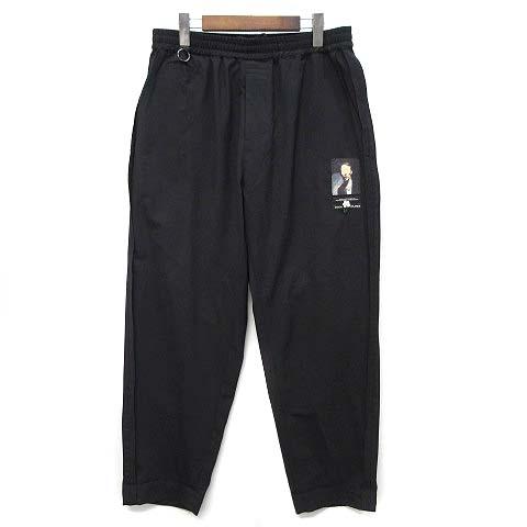 【中古】アンダーカバー UNDERCOVER JUN TAKAHASHI 2025SS Cordura ウールトロ イージー パンツ ワイド ブラック 3 UC1E4519 美品 メンズ