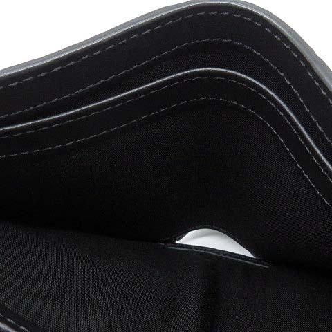 【中古】ディオール DIOR グラビティ レザー 二つ折り 財布 Bifold Wallet 2ESBC027FLG ブラック 黒 美品 メンズ_6