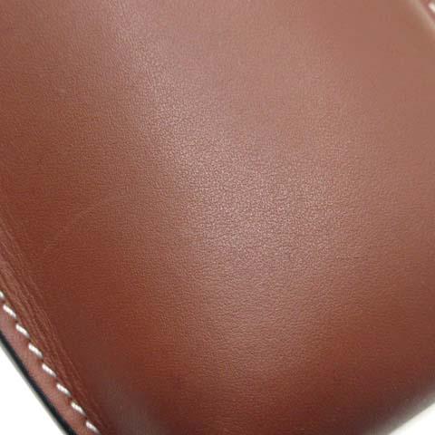 【中古】ロエベ LOEWE ゲートポケット ポシェット ミニ ショルダーバッグ ブラウン レディース_5