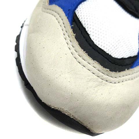 【中古】ニューバランス NEW BALANCE USA製 M990WB2 スニーカー ホワイト ブラック ブルー 白 黒 青 26.5cm メンズ_6
