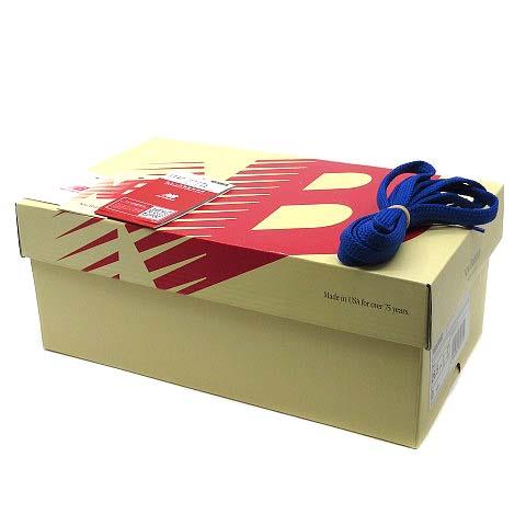 【中古】ニューバランス NEW BALANCE USA製 M990WB2 スニーカー ホワイト ブラック ブルー 白 黒 青 26.5cm メンズ_8