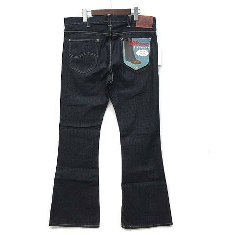 【中古】未使用品 リー Lee AMERICAN RIDERS 202 ベルボトム デニム パンツ ジーンズ LM5202-500 ワンウォッシュ 36 メンズ_1