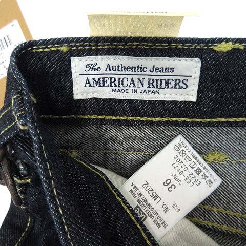 【中古】未使用品 リー Lee AMERICAN RIDERS 202 ベルボトム デニム パンツ ジーンズ LM5202-500 ワンウォッシュ 36 メンズ_3