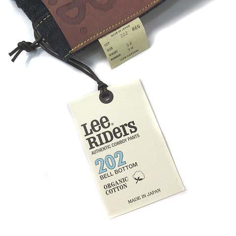 【中古】未使用品 リー Lee AMERICAN RIDERS 202 ベルボトム デニム パンツ ジーンズ LM5202-500 ワンウォッシュ 36 メンズ_4