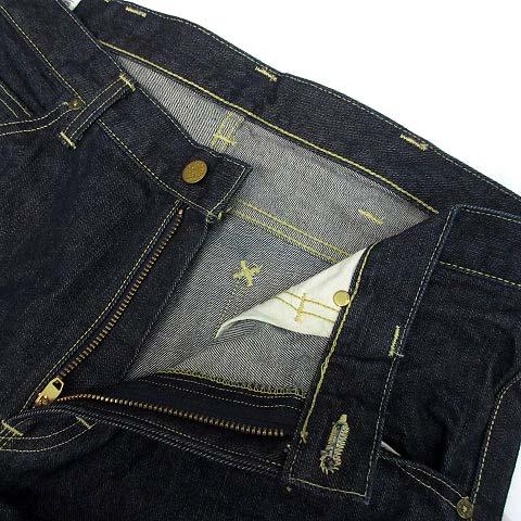 【中古】未使用品 リー Lee AMERICAN RIDERS 202 ベルボトム デニム パンツ ジーンズ LM5202-500 ワンウォッシュ 36 メンズ_5