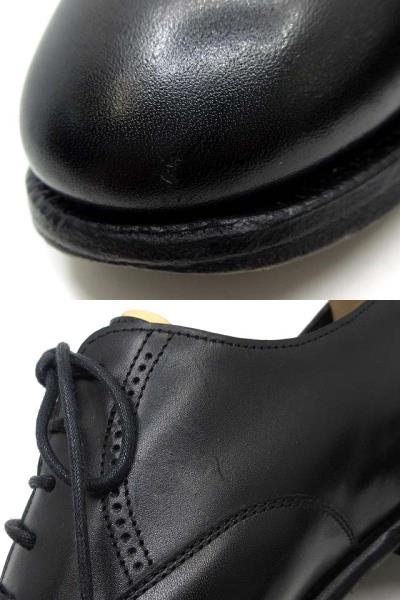 【中古】ジョンロブ JOHN LOBB フィリップ2 PHILIP II キャップトゥ オックスフォード シューズ 内羽根 レザー ブラック 黒 6D 約24.5cm_6