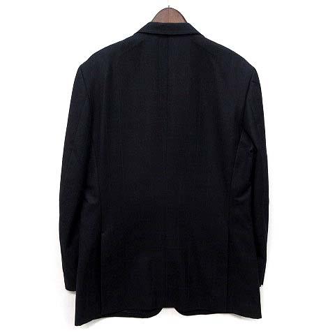 【中古】ダニエルクレミュ DANIEL CREMIEUX カノニコ CANONICO 120S スーツ セットアップ チェック 3B ジャケット パンツ 50 42_2