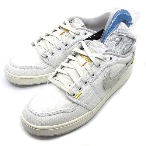 【中古】未使用品 ナイキ NIKE ユニオン UNION AJ1 Air Jordan 1 Low AJKO スニーカー 27cm ホワイト DO8912-101 ☆AA★ メンズ