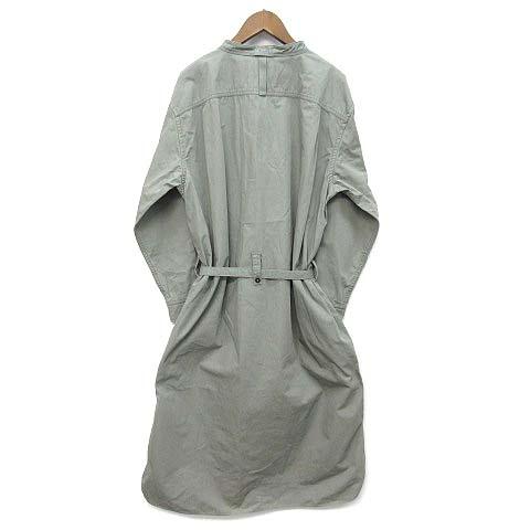 【中古】マーガレットハウエル MHL. 素っ気ない 綿織物 ポプリン 衣装 DRY COTTON POPLIN 薄墨色 2 595-0258501 レディース