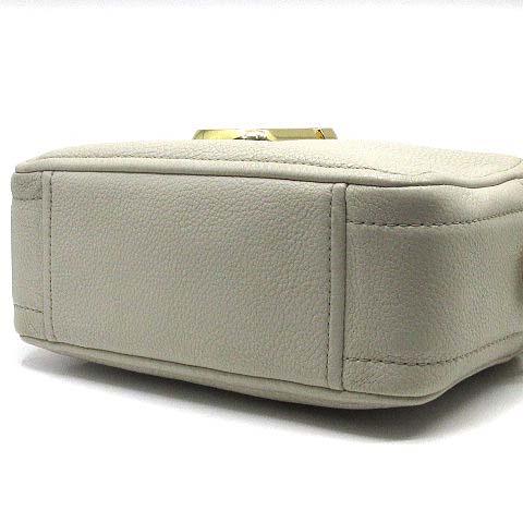 【中古】マークジェイコブス MARC JACOBS THE SOFTSHOT レザー カメラバッグ ショルダーバッグ クリーム M0014591 レディース_6