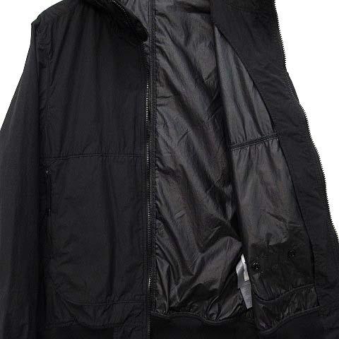 【中古】ストーンアイランド STONE ISLAND ナイロン フーデッド ブルゾン ジャケット 761540632 ブラック 黒 S メンズ_4