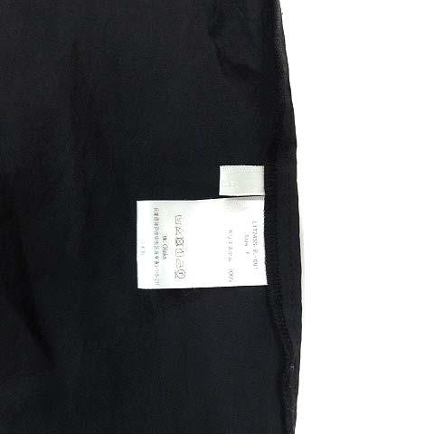 【中古】リテン LIten シャーリング ブラウス プルオーバー 長袖 ブラック 黒 F LIT24SS-BL-001 レディース_2