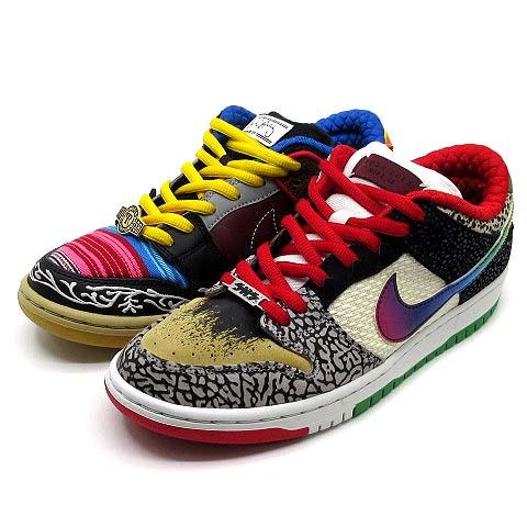 【中古】ナイキ エスビー NIKE SB ダンク ロー ワット ザ ポール DUNK LOW PRO QS WHAT THE P-ROD スニーカー CZ2239-600 26.5cm メンズ