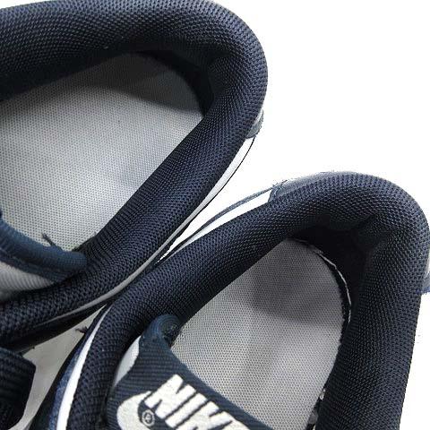 【中古】ナイキ NIKE ダンク ロー レトロ DUNK LOW RETRO スニーカー DD1391-003 グレー ネイビー 28cm メンズ_2