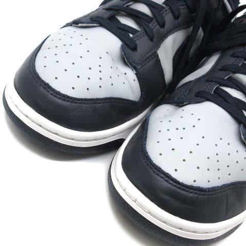 【中古】ナイキ NIKE ダンク ロー レトロ DUNK LOW RETRO スニーカー DD1391-003 グレー ネイビー 28cm メンズ_3