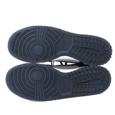 【中古】ナイキ NIKE ダンク ロー レトロ DUNK LOW RETRO スニーカー DD1391-003 グレー ネイビー 28cm メンズ_6