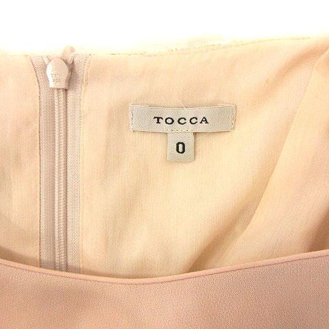 中古 トッカ Tocca ワンピース 長袖 切替 レース 0 ライトピンク 0702e レディースの通販はau Pay マーケット ブランド古着のベクトル