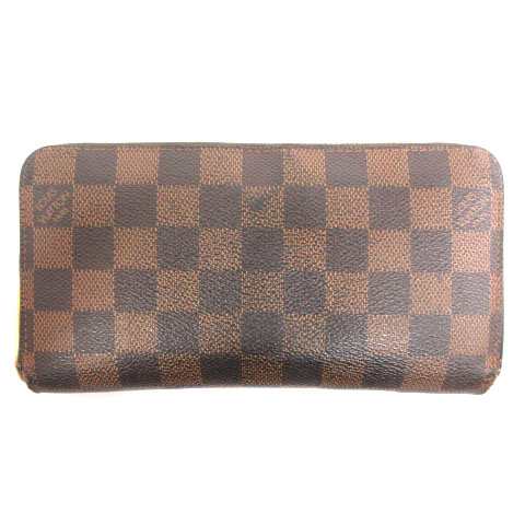 中古 ルイヴィトン Louis Vuitton 長財布 ジッピー ウォレット ダミエ エベヌ N ブラウン メンズ レディースの通販はau Pay マーケット ブランド古着のベクトル