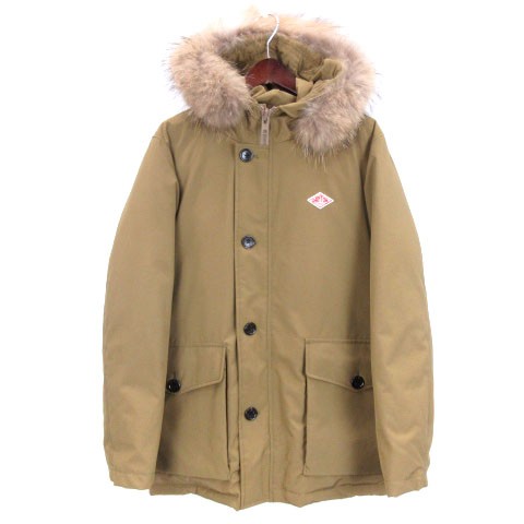 中古 ダントン Danton 17aw ファー付 ダウン ジャケット Down Parka Jacket Jd 8535 Las 40 ベージュ メンズの通販はau Pay マーケット ブランド古着のベクトル