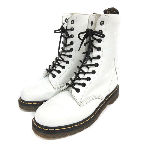 中古 ドクターマーチン Dr Martens 1490 10ホール ブーツ 7 ホワイト e 靴 メンズの通販はau Pay マーケット ブランド古着のベクトル