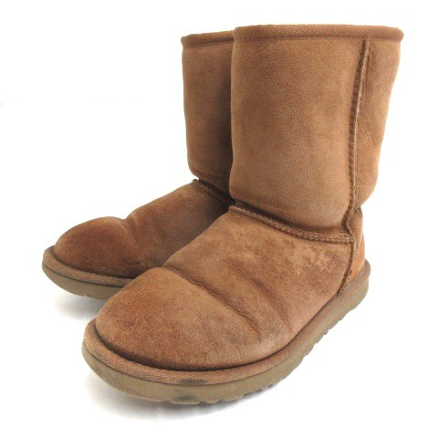 新品未使用】UGG CLASSIC SHORT ムートンブーツ 23cm-