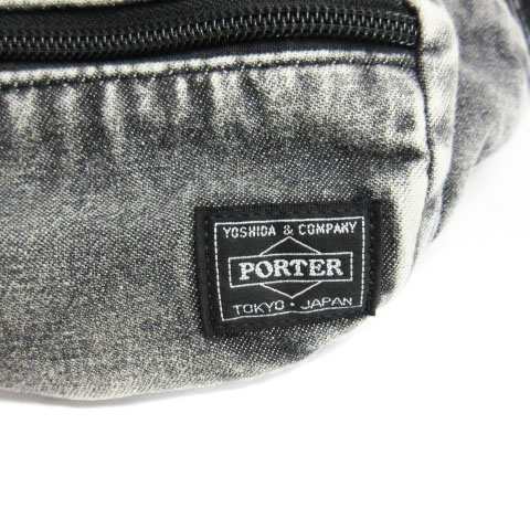 中古】ポーター PORTER B印 ヨシダ 別注 TEHRAN ケミカルウォッシュ