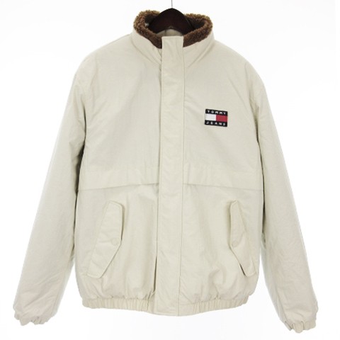 中古】トミー TOMMY JEANS リバーシブル フリース ジャケット ボア