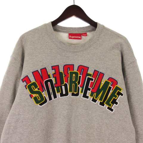 シュプリーム SUPREME 21SS Stacked Crewneck スウェット トレーナー