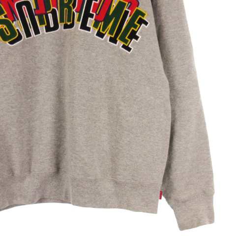 中古】シュプリーム SUPREME 21SS Stacked Crewneck スウェット