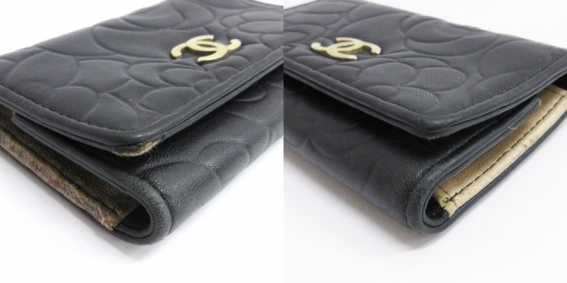 中古】シャネル CHANEL カメリア ココマーク キーケース レザー