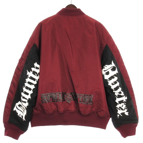 中古】シュプリーム SUPREME × Bounty Hunter 23AW MA-1 Jacket