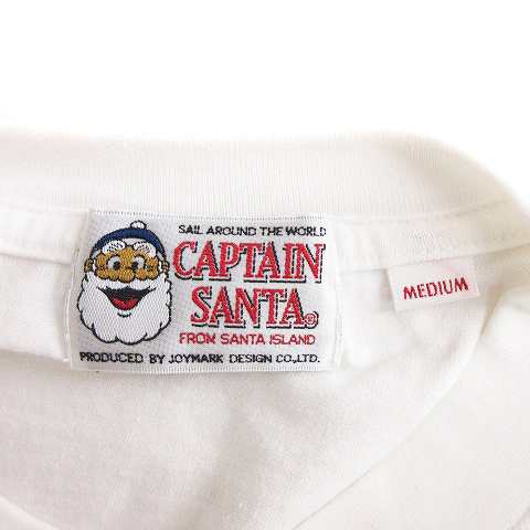 中古】キャプテンサンタ CAPTAIN SANTA Tシャツ カットソー 半袖 丸首 ...