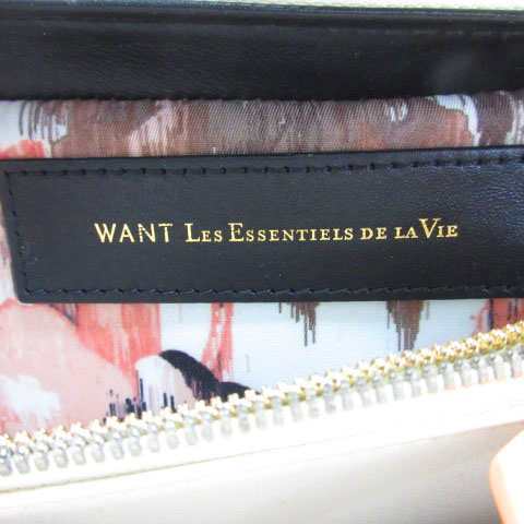 【中古】WANT LES ESSENTIELS DE LA VIE ウォレット ポシェット ショルダーバック ホワイト 231207E ■RF  レディース｜au PAY マーケット