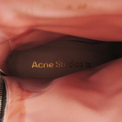 中古】アクネストゥディオズ Acne Studios ブーツ パイソン柄 バック