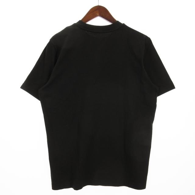 中古】未使用品 モンクレール タグ付き 24AW レザーロゴパッチ T