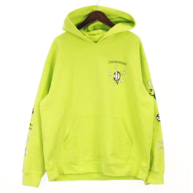 【中古】クロムハーツ matty boy マッティボーイ スウェット パーカー プルオーバー プリント 裏毛 USA製 XXLの通販は