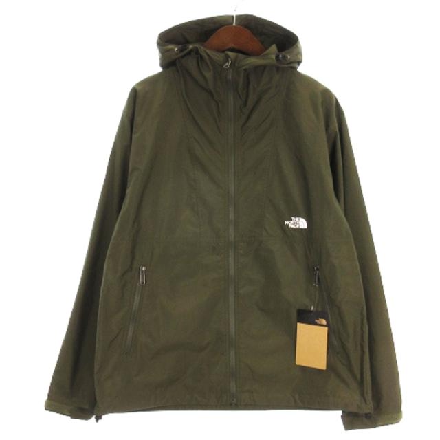 【中古】未使用品 ザノースフェイス タグ付き コンパクトジャケット マウンテンパーカー NP72230 カーキ Lの通販は