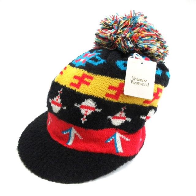 ヴィヴィアン ウエストウッド ニットキャップ ヴィヴィアンウエスト