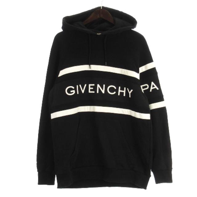 ジル専用 中古】ジバンシィ GIVENCHY コントラスト ロゴ スウェット パーカー