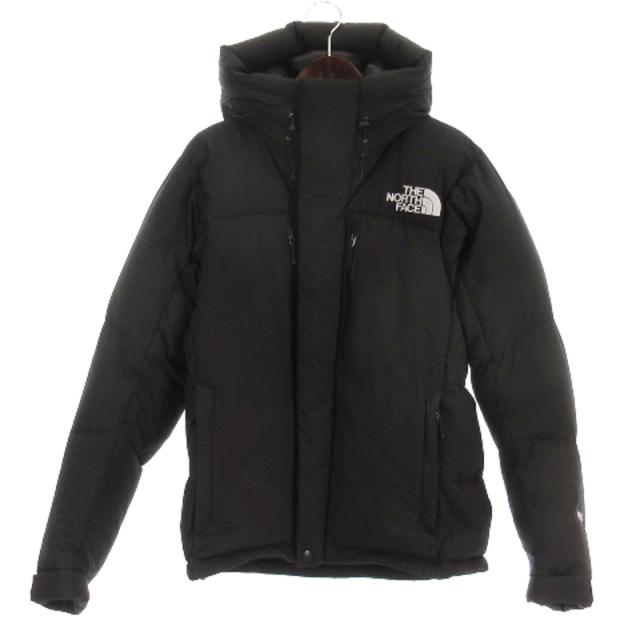 【中古】ザノースフェイス バルトロライト ダウンジャケット フーディ ジップアップ ND92240 ブラック L メンズ