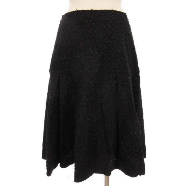M'S GRACY ブラック フレアスカート 38 美品 M'S GRACY 2023 カメリア