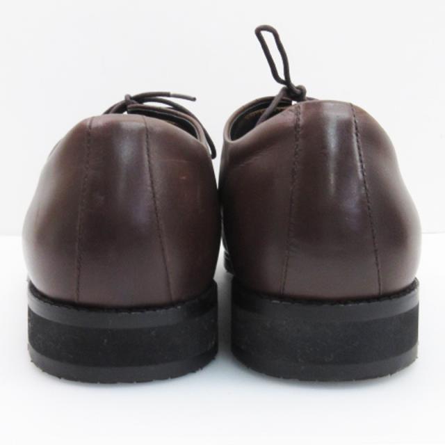 美品 アシックス ストレートチップ ブラウン ビジネス 26cm ノーブランド no brand ビジネスシューズ 本革 メンズ 牛革 革靴