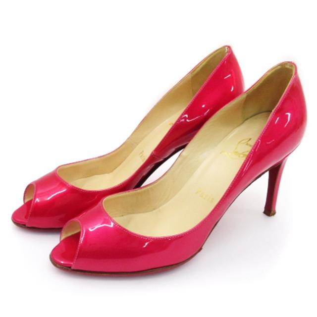 【正規品】クリスチャンルブタン パンプス エナメル　36 23㎝ ルブタン パンプス