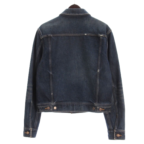 セリーヌ エディ期 クラシック トラッカー デニム ジャケット ダメージ