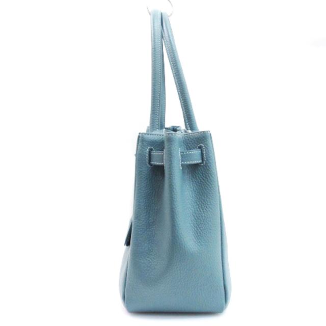 傳濱野 den HAMANO ミーティア ライトブルー トートバッグ