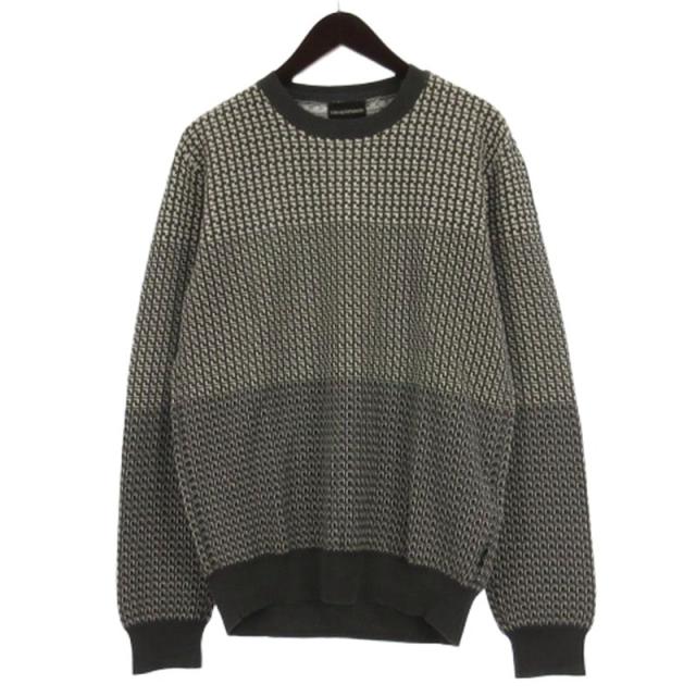 中古】未使用品 エンポリオアルマーニ EMPORIO ARMANI タグ付き 総柄  