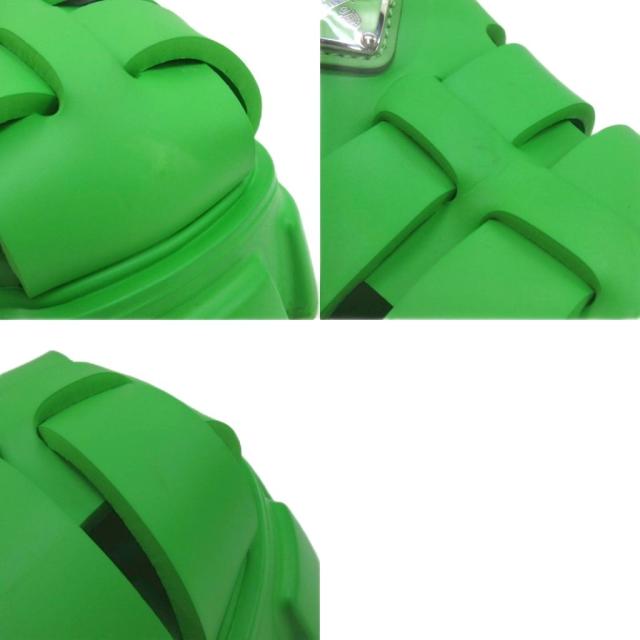 プラダ モノリス ラバー サンダル 2X3083 グリーン系 8 27cm